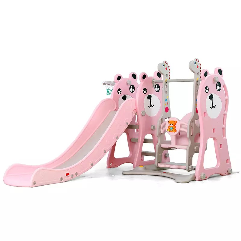 Spatiu de joaca 3 in 1 Nichiduta Garden Bear Pink