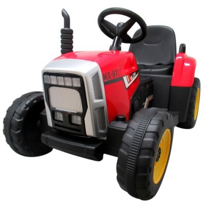 Tractor electric pe baterie si muzica C1 R Sport Rosu - 2