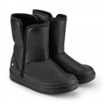 Ghete fete Bibi Urban Boots New black cu blanita 25 EU