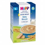 Lapte si cereale cu biscuitul copilului Hipp Noapte Buna 250 g