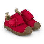 Pantofi fete Bibi Prewalker red heart 24 EU