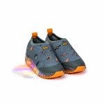 Pantofi sport LED Bibi Roller Celebration grey/orange 24 EU