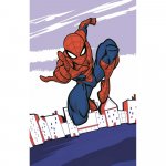 Prosop fata Spiderman 30x50 cm SunCity