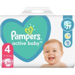 Scutece Pampers Nr.4 Active Baby Giant Pack+ 9 -14 kg 90 buc