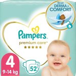 Scutece Pampers Premium Care Value Pack marimea 4, 9-14 kg 52 buc