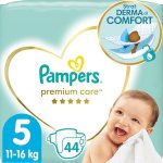 Scutece Pampers Premium Care Value Pack marimea 5, 11-16 kg 44 buc