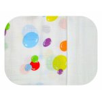 Set 2 scutece din fibra de bambus 70x80 cm model Dots