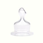 Set 2 tetine ortodontice din silicon Canpol Babies flux mare 18/127
