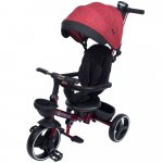Tricicleta pliabila pentru copii Impera Kidscare scaun rotativ copertina de soare maner pentru parinti rosu