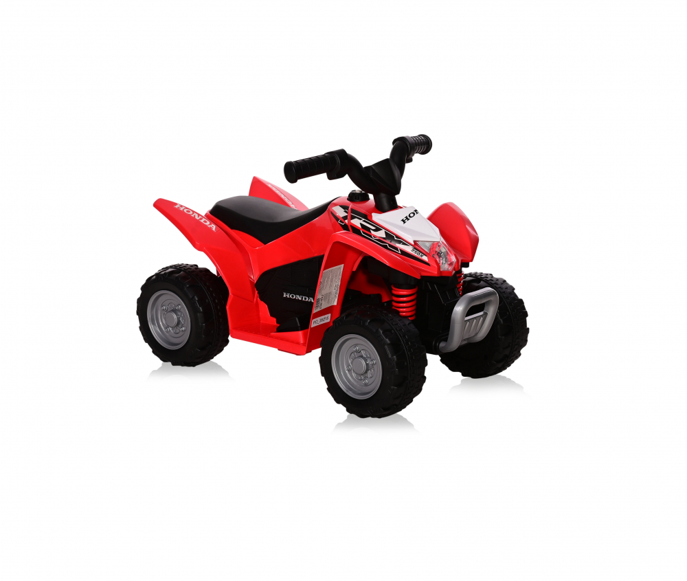 ATV electric copii 30W cu licenta Honda 18-36 Luni cu sunete si lumini Red