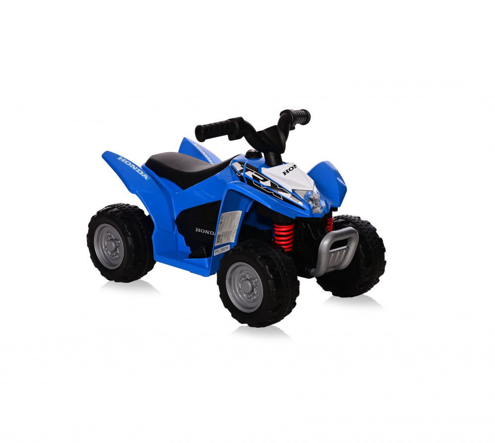 ATV electric pentru copii licenta Honda 18-36 luni cu sunet si lumini Blue