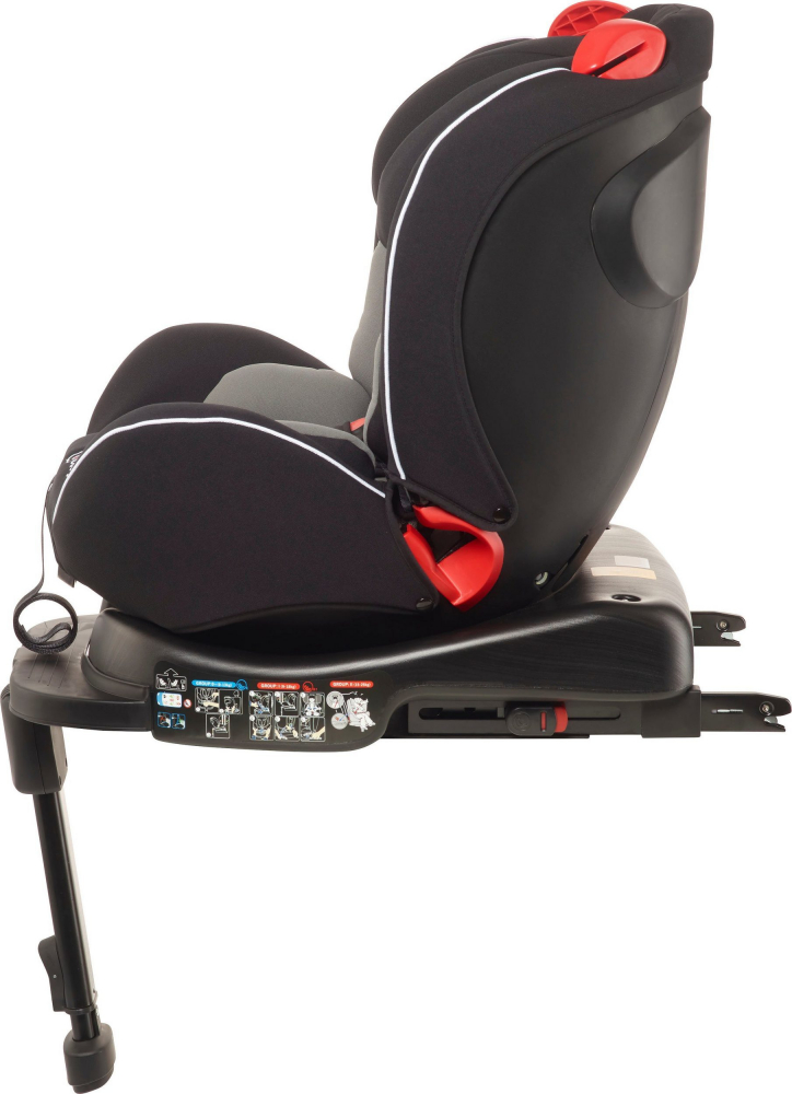 Scaun auto BabyGo rotativ Fixleg 360 Black 0-25 kg 0-25 imagine noua responsabilitatesociala.ro