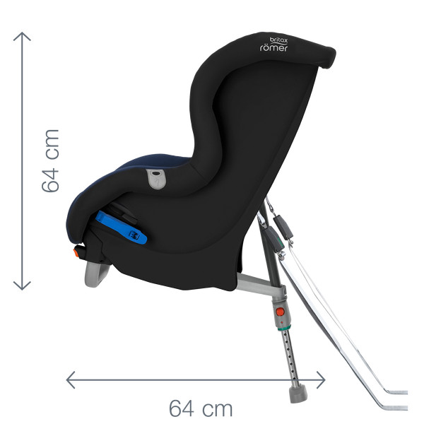 Fotoliu auto Max Way Plus Moonlight blue Britax-Romer 9-25 imagine noua responsabilitatesociala.ro