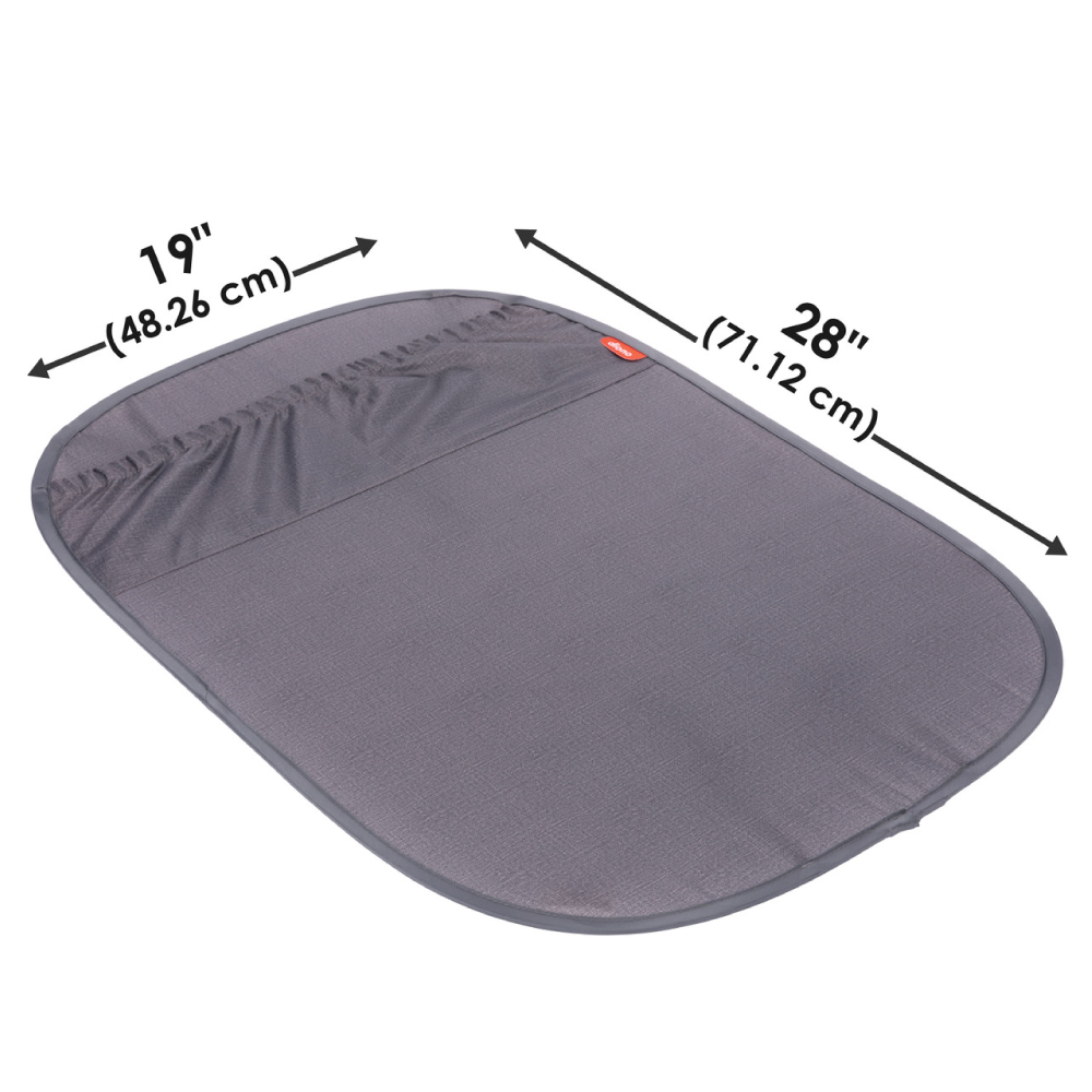 Husa protectie cu organiser spatar scaun Diono Stuff N Scuff XL Gray - 1 | YEO