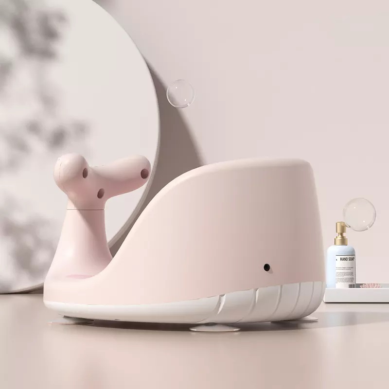 Scaun de baie bebelusi Little Mom Whale Pink - 1 | YEO