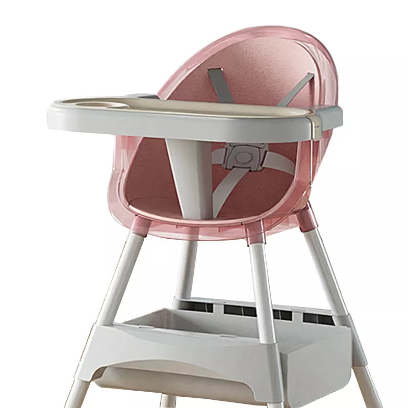 Scaun de masa Little Mom New Fashion Dinning Chair Pink