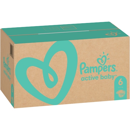 Scutece Pampers Active Baby XXL Box marimea 6 13 -18 kg 128 buc 128 imagine noua responsabilitatesociala.ro