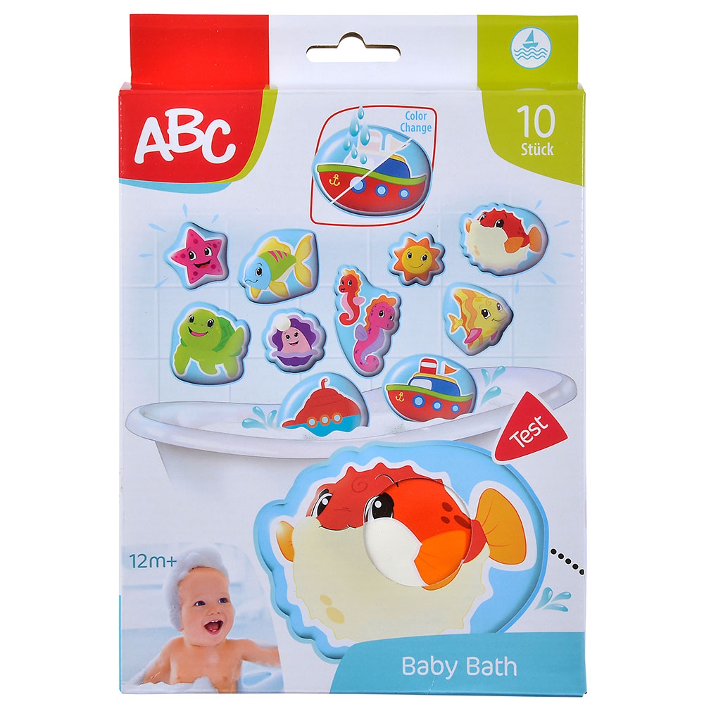 Set jucarii de baie ABC Magic bath puzzle Simba - 2 | YEO