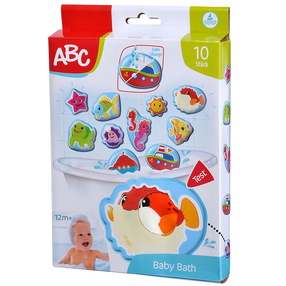 Set jucarii de baie ABC Magic bath puzzle Simba - 3 | YEO