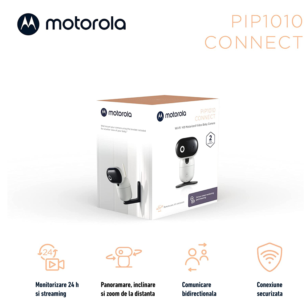 Video Monitor Digital + Wi-Fi Motorola PIP1010 Connect - 2 | YEO