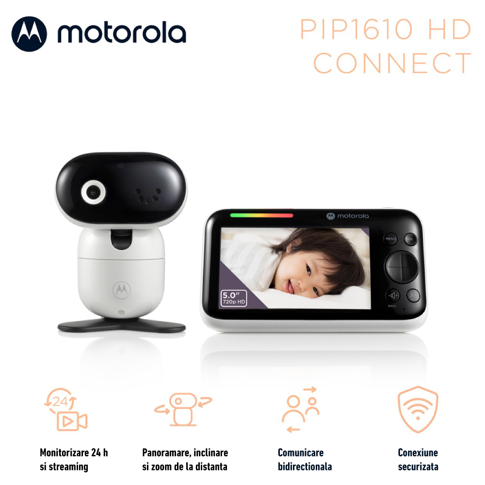 Video Monitor Digital + Wi-Fi Motorola PIP1610 HD Connect - 2 | YEO