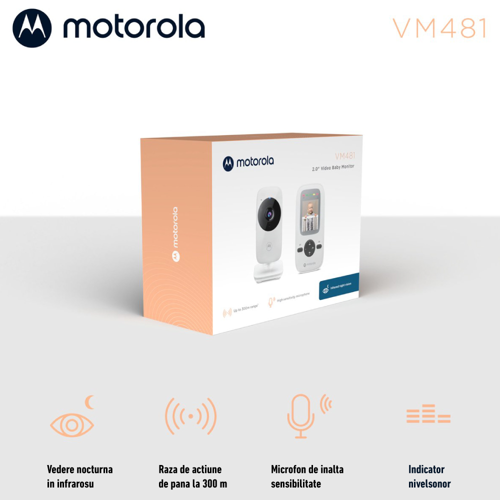 Video Monitor Digital Motorola VM481 - 2 | YEO