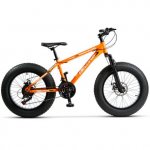 Bicicleta Fat Bike VELORS Hercules 20 inch V2019B culoare portocaliu/negru
