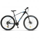 Bicicleta hidraulica MTB-HT CARPAT C2989H 29 inch cadru negru cu design albastru