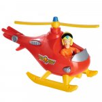 Elicopter Fireman Sam Wallaby cu figurina Tom Simba