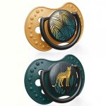 Set 2 suzete Lovi silicon dinamic 3-6M Jungle Vibes 22/902_boy