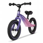 Bicicleta usoara fara pedale Lionelo cu roti gonflabile 12 inch Bart Air Pink Violet