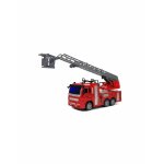 Masinuta RC pompieri rosie de jucarie cu telecomanda pentru copii 1:30 9085