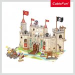 Puzzle 3D Castelul Piratilor 183 piese Cubic Fun