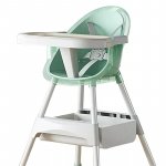 Scaun de masa Little Mom New Fashion Dinning Chair Green