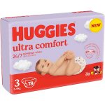 Scutece Huggies Ultra Comfort Mega Nr 3 5-9 kg 78 buc