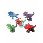 Set 5 dinozauri pentru copii jucarii demontabile cu surubelnita 10419