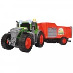 Tractor Fendt Farm cu remorca Dickie Toys