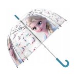 Umbrela transparenta Frozen Elsa diametru 70 cm SunCity