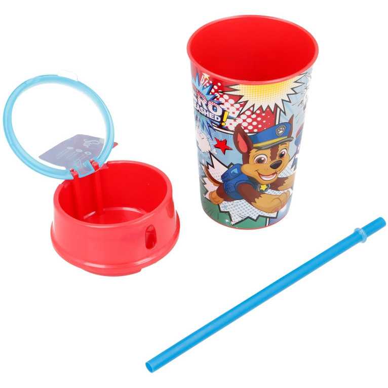 Cana SunCity cu pai capac si compartiment alimente Paw Patrol 400 ml - 1 | YEO