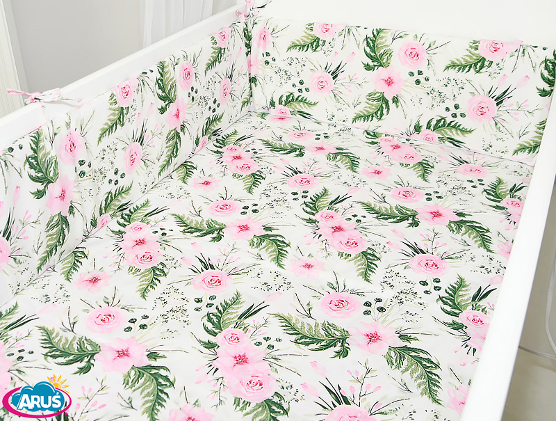 Cearceaf cu elastic 120x60 cm Pink Darden 157
