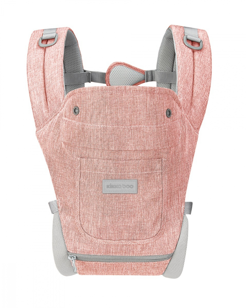 Marsupiu multifunctional KikkaBoo 3 in 1 Chloe Pink - 1 | YEO