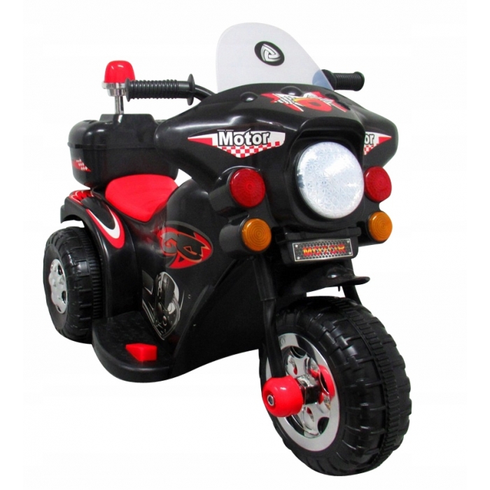 Motocicleta electrica pentru copii M7 R-Sport neagra - 1