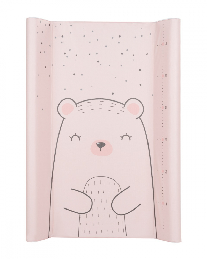 Saltea infasat soft KikkaBoo 70 x 50cm Bear with me Pink - 2 | YEO