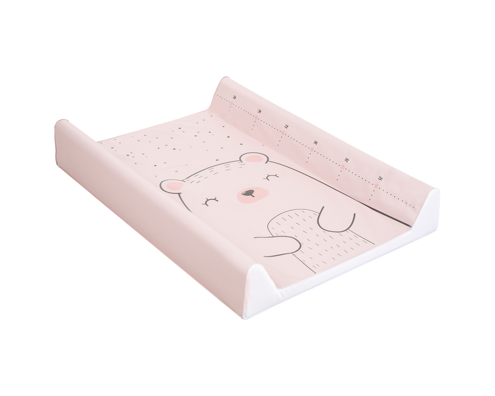 Saltea infasat soft KikkaBoo 70 x 50cm Bear with me Pink