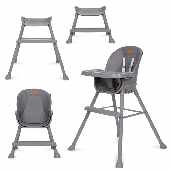 Scaun de masa 4 in 1 Kidwell Eatan Gray - 1 | YEO