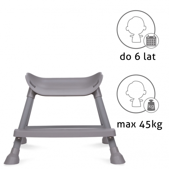 Scaun de masa 4 in 1 Kidwell Eatan Gray - 3 | YEO