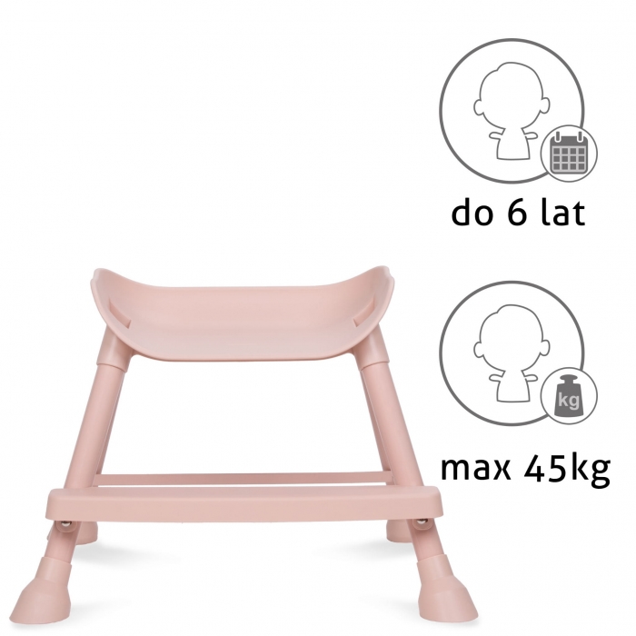 Scaun de masa 4 in 1 Kidwell Eatan Pink - 3 | YEO