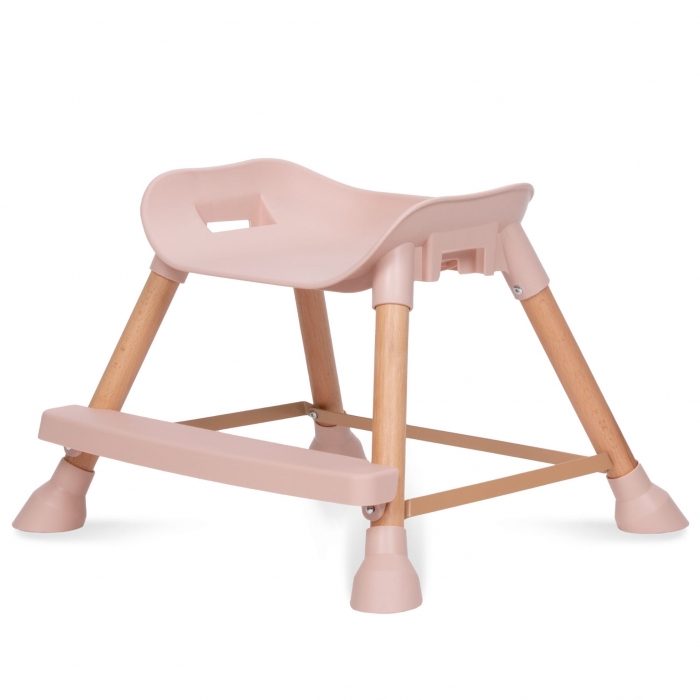 Scaun de masa 4 in 1 Kidwell Eatan Wood Pink