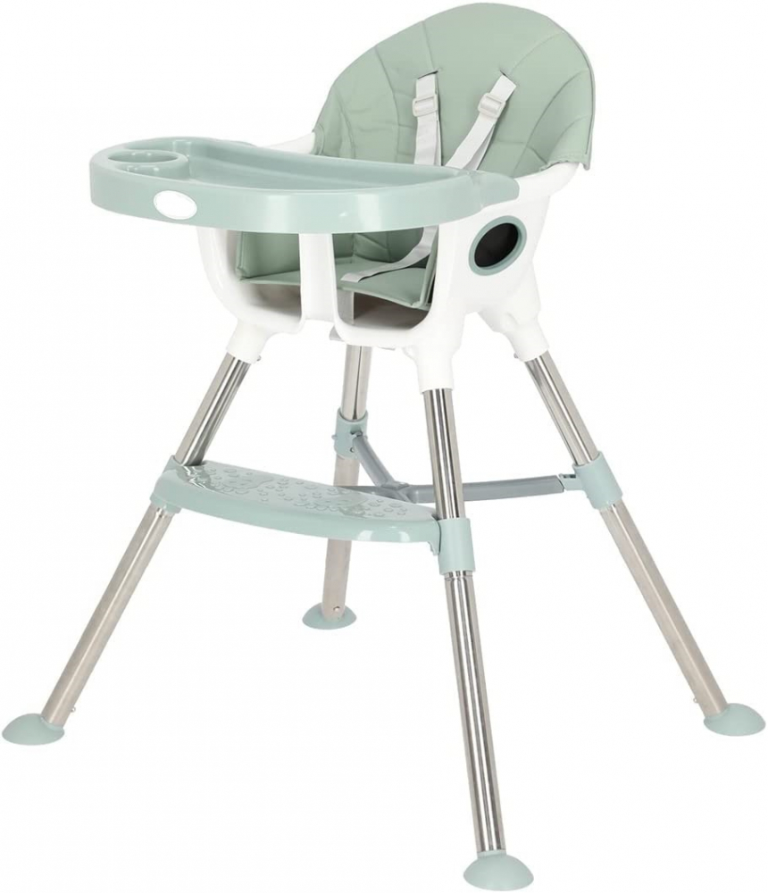 Scaun de masa transformabil Little Mom Elite Green