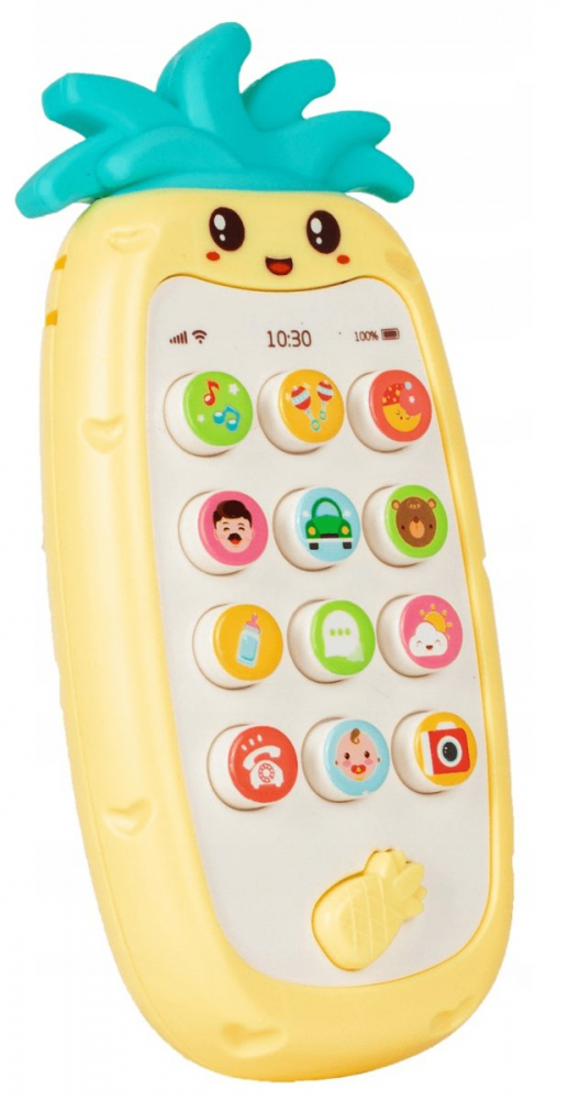 Telefon muzical interactiv Pineapple Yellow